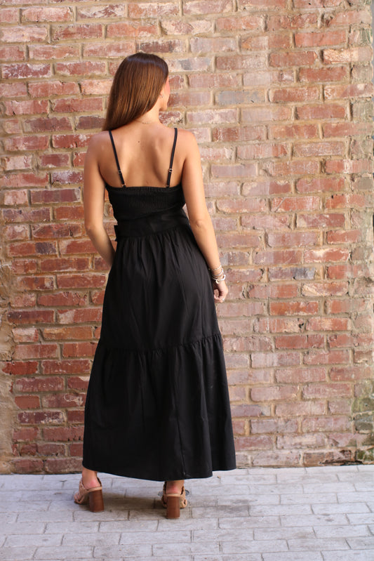 Stella Tiered Belted Dress