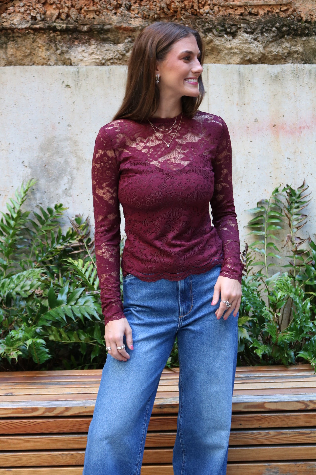 Clayton Lace Shirt