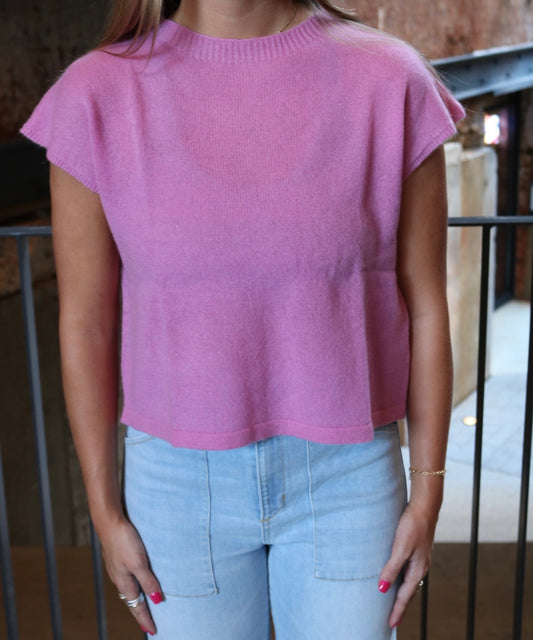 Jane Cashmere Crew Neck Tee