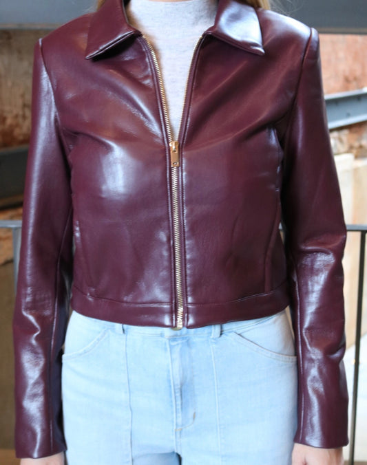 Lola Vegan Leather Jacket