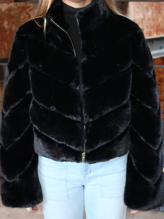 Brianna Faux Fur Jacket
