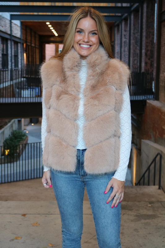 Rosario Faux Fur Vest