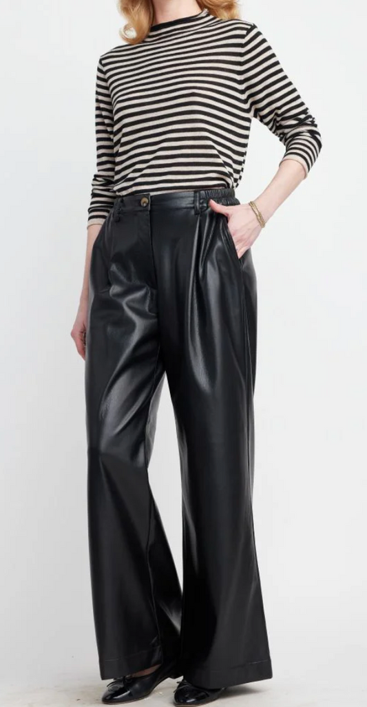 Caroline Vegan Leather Pants