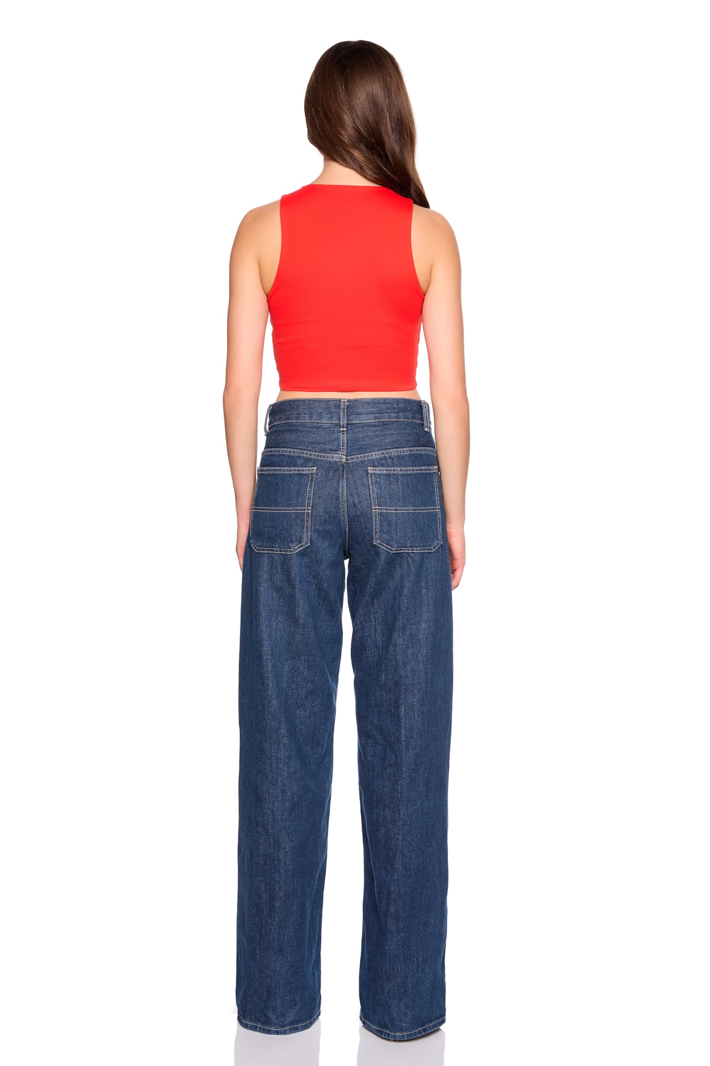 rack tank top (at waist)