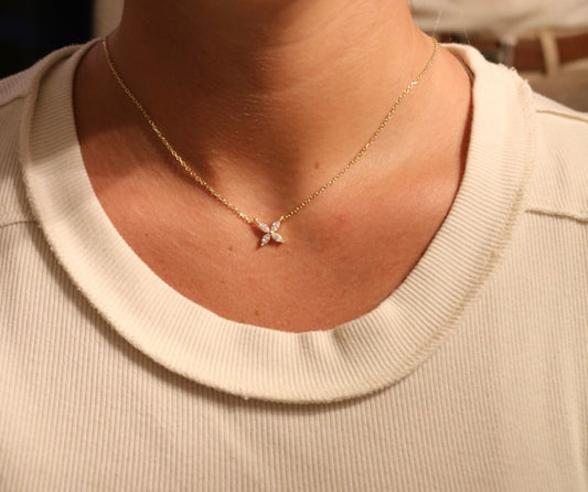 Delicate Daisy Necklace