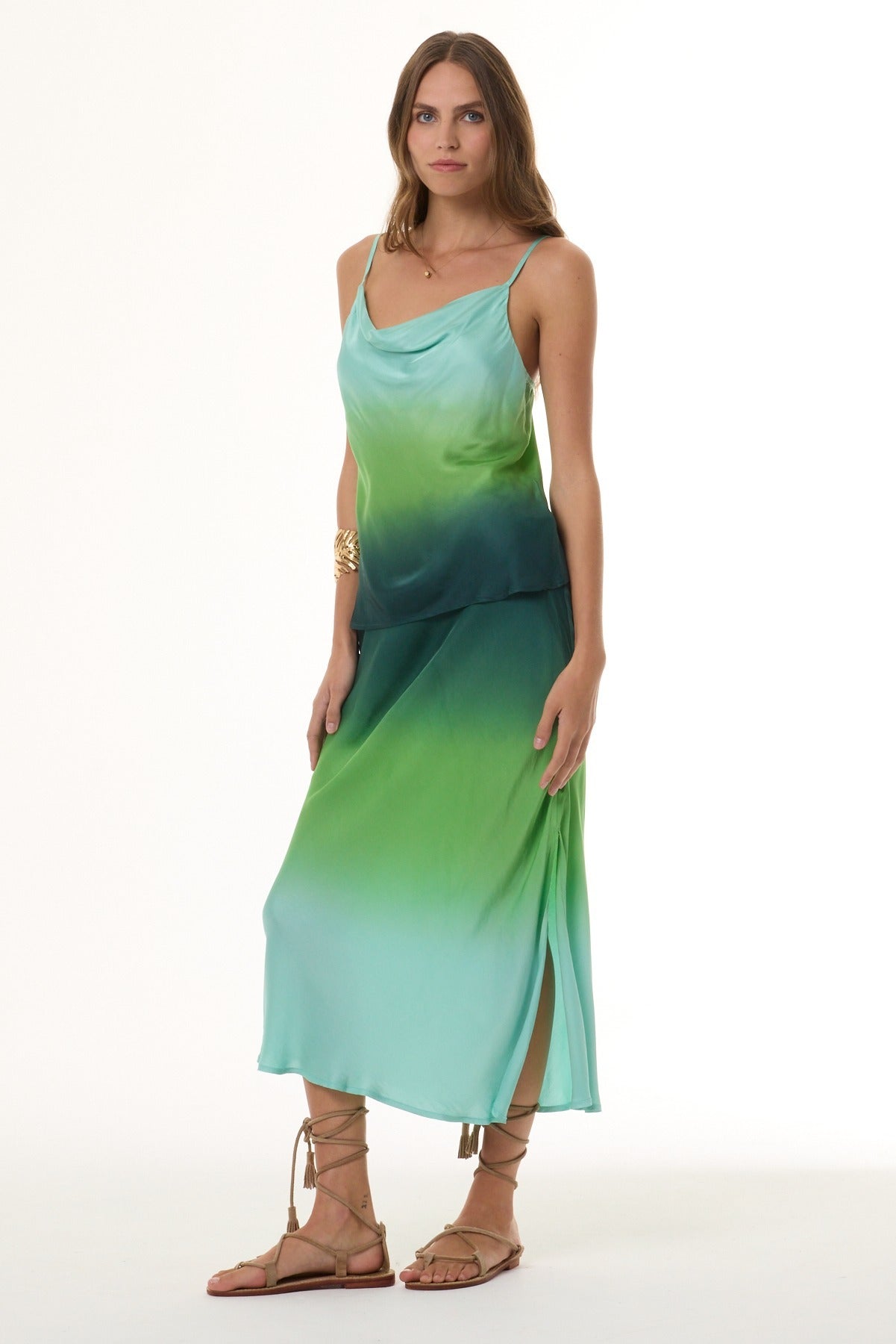 Emmet Cami // Retro Green Ombre