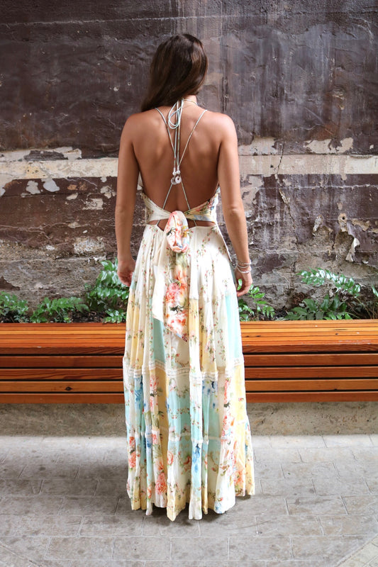 Renaissance Twist Maxi Dress