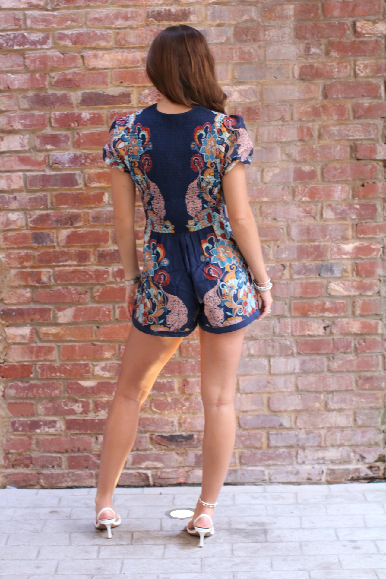 Anya Cosmic Cheetah Romper