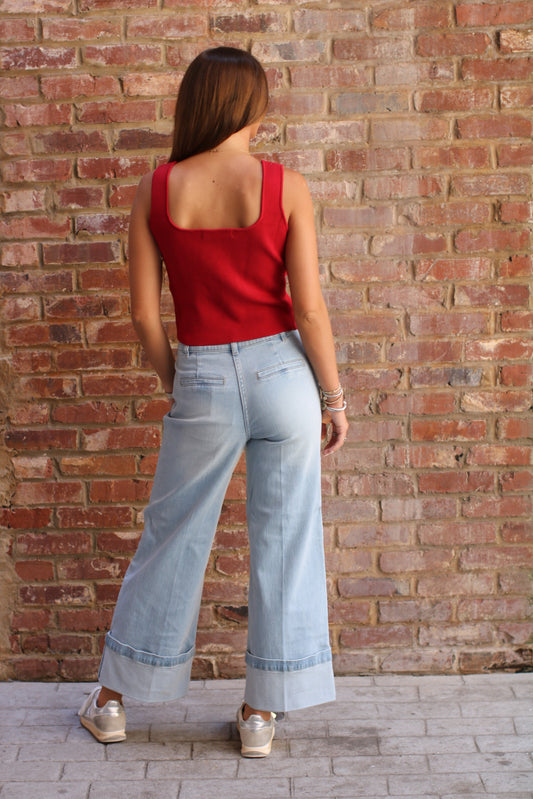 Mara Button Down Tank