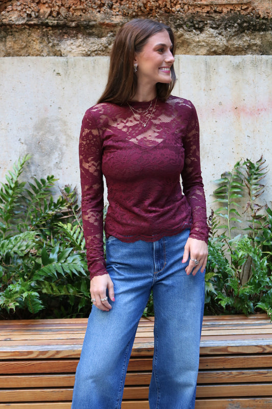Clayton Lace Shirt