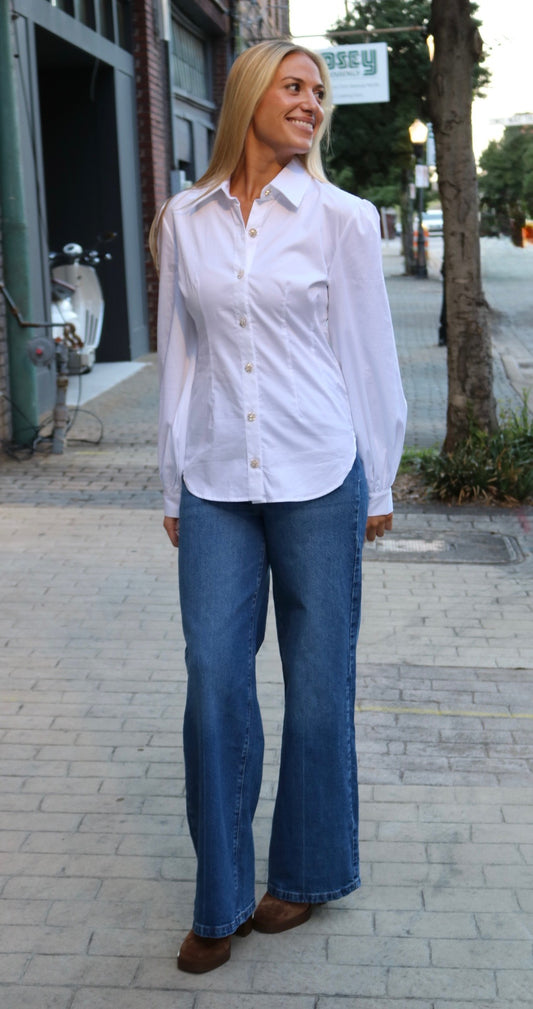 Loralee Button-Down Shirt