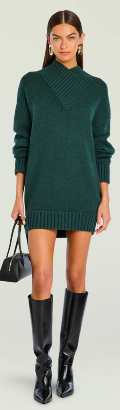 Dessa Chunky Knit Sweater Dress