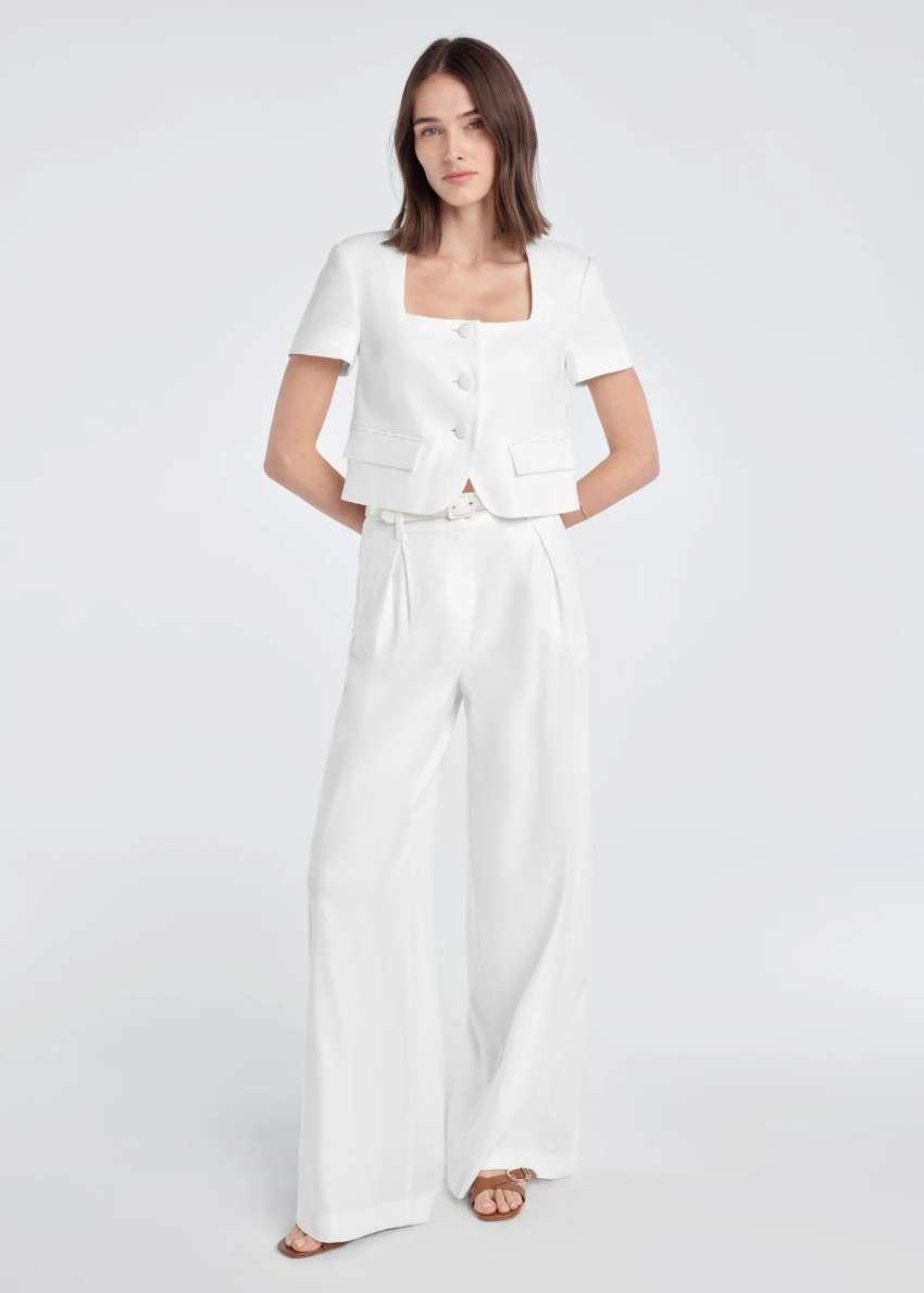 The Mayfair Linen Top