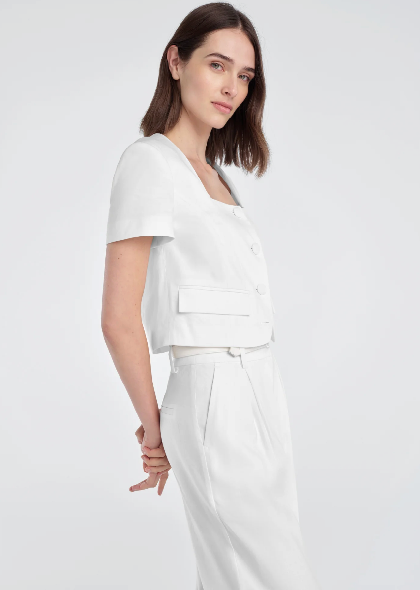 The Mayfair Linen Top