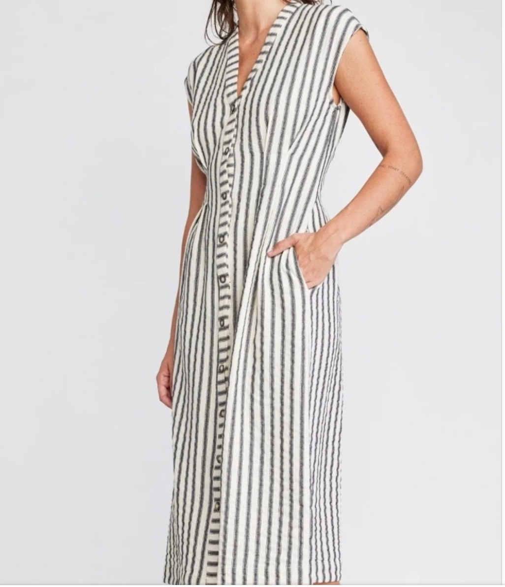 Jamila Button Dress