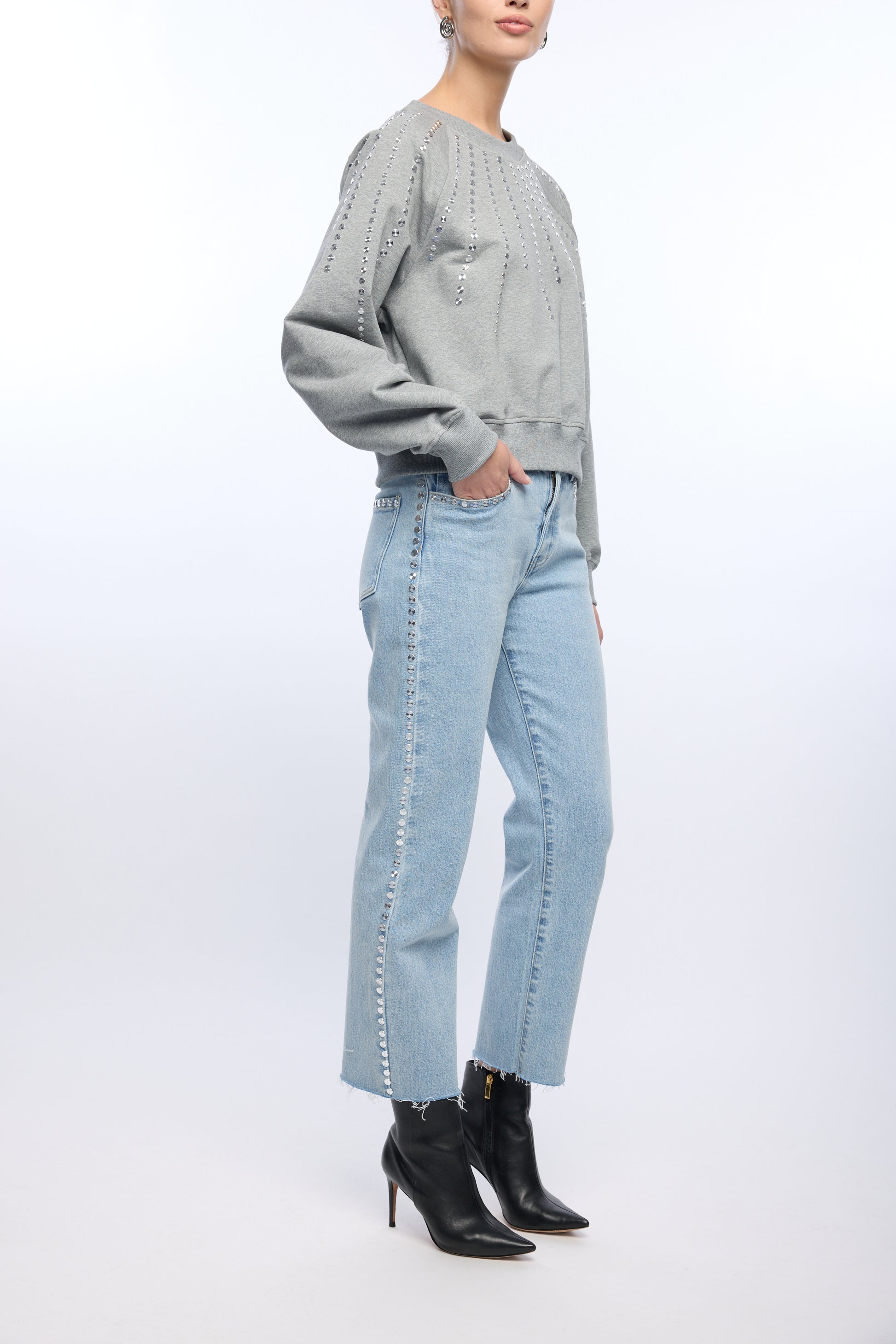 HAN STUD JEANS