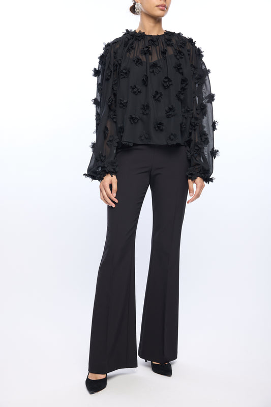 SHEA 3D FLORAL GGT BLOUSE