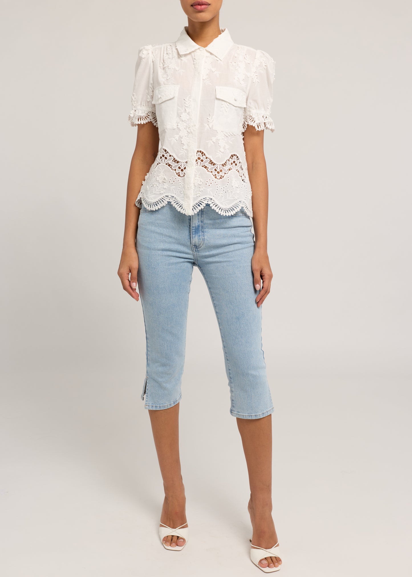 MINA 3D VOILE SHIRT