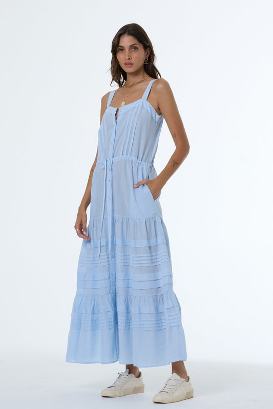Salima Dress // Blue Aura